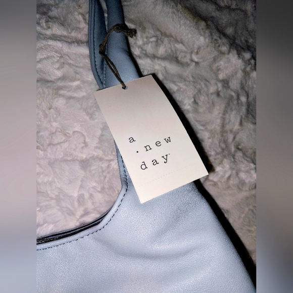 A New Day Hobo Pale Blue Handbag NWT - Picture 2 of 8